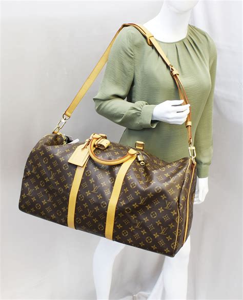 louis vuitton keepall 55 bandouliere price|louis vuitton keepall monogram.